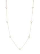 Masako 14k Yellow Gold & 9-10mm Round Freshwater Pearl Necklace