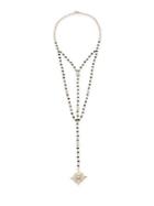 Saks Fifth Avenue Roseary State Goldtone Star Pendant Y Necklace