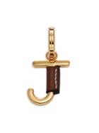Burberry Leather-wrapped J Letter Charm Enhancer