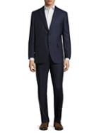 Brioni Wool Silk Check Suit