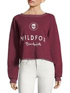 Wildfox Front Graphic Sweater