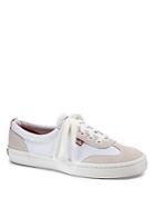 Keds Tournament Canvas And Suede Sneakers