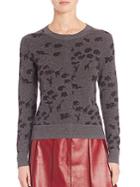 Marc Jacobs Animal Print Cashmere Sweater