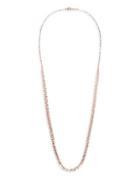 Lana Jewelry Blush 14k Rose Gold Disc Chain Necklace