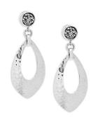 Lois Hill Hammered Silver Earrings
