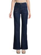 7 For All Mankind High-rise Wide-leg Jeans
