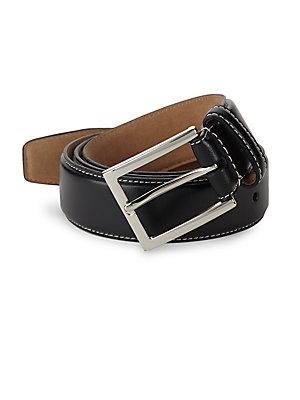 Cole Haan Slim Leather Belt