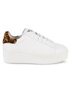 Ash As-cult Leopard-print Calf Hair & Leather Sneakers