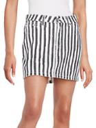 Marc By Marc Jacobs Striped Icon Mini Skirt