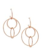 Lana Jewelry 14k Rose Gold Drop Earrings