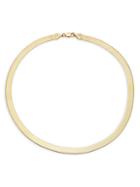 Saks Fifth Avenue Made In Italy 14k Yellow Gold Snake Chain Necklace/17