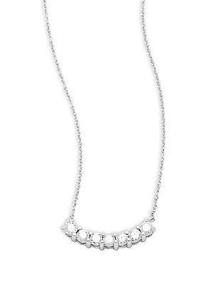 Roberto Coin Tiny Treasure 18k White Gold Pendant Necklace