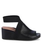 Gentle Souls Gianna Leather Wedge Sandals