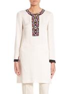 Etro Long Sleeve Embroidered Caftan