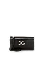 Dolce & Gabbana Mini Logo Leather Crossbody Bag