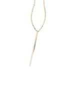 Lana Jewelry 14k Gold Sheer Pendant Necklace
