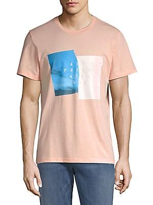 7 For All Mankind Present Cotton Tee