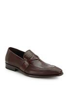 Mezlan Embossed Leather Loafers