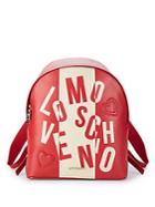 Love Moschino Color-block Logo Backpack