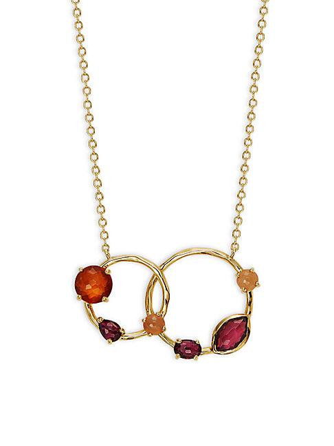 Ippolita Rock Candy 18k Yellow Gold & Multi-stone Pendant Necklace