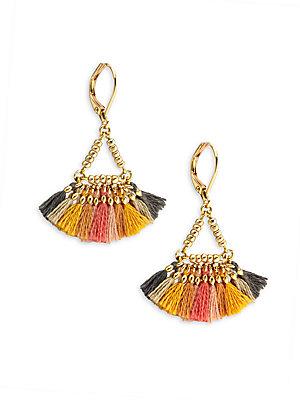 Shashi Lilu Harvest 18k Gold-plated Vermeil Sterling Silver Earrings