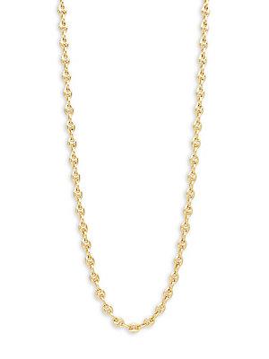 Saks Fifth Avenue 14k Yellow Gold Puffed Mariner Chain Necklace