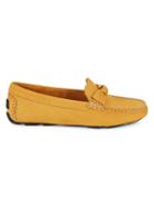 Saks Fifth Avenue Knotted Suede Driving Loafers