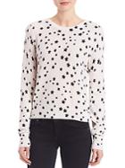 Kate Moss For Equipment Ryder Star-print Cashmere Sweater