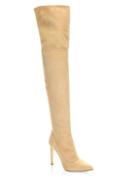 Sergio Rossi Matrix Suede Over-the-knee Boots