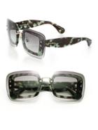 Miu Miu 67mm Square Overlay Sunglasses