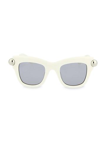 Christopher Kane 46mm Square Sunglasses