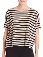 Eileen Fisher Striped Roundneck Top