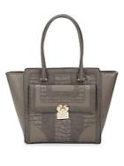 Love Moschino Zip Faux Leather Tote