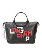 Longchamp Cuir Logo Leather Tote