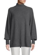 Cashmere Saks Fifth Avenue Relaxed Turtleneck Sweater