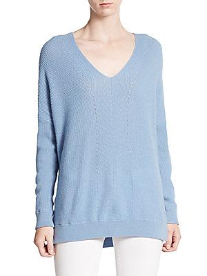 Vince Cashmere V-neck Sweater