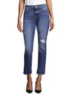 Hudson Riley Relaxed Straight-leg Cropped Jeans