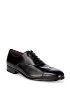 Salvatore Ferragamo Cap Toe Leather Dress Shoes