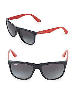 Ray-ban 54mm Shiny Square Wayfarer Sunglasses