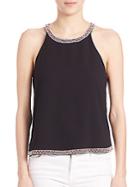 Parker Beaded Panel Top