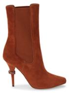 Burberry Kenley Suede & Textile Boots