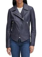 Marc New York By Andrew Marc Bayside Leather Moto Jacket
