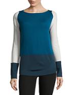 Akris Colorblock Woolen Sweater