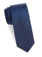 Saks Fifth Avenue Made In Italy Textured Grid Silk Tie