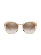 Prada Catwalk 54mm Mirrored Phantos Sunglasses