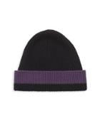 Saks Fifth Avenue Collection Striped Merino Wool Beanie