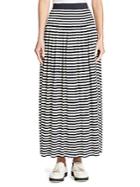 Akris Punto Striped Maxi Skirt