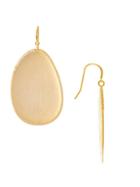 Rivka Friedman 18k Goldplated And Cubic Zirconia Satin Dangle Earrings
