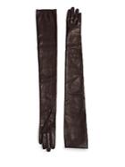 Brunello Cucinelli Long Leather Gloves