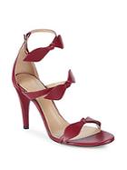 Chlo Leather Bow Sandals
